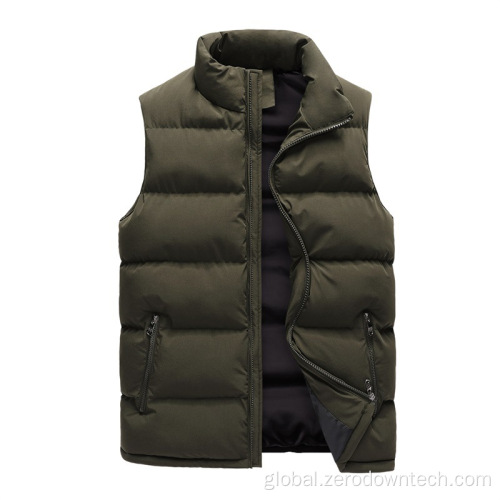 Puffer Jacket Winter Warm black sleeveless jacket Factory